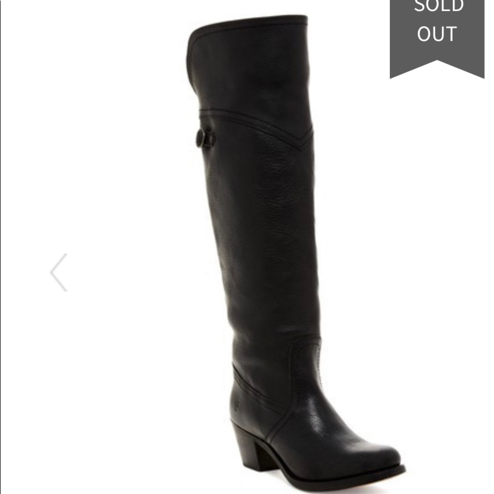Frye Jane Tall Cuff Boot Sz 6